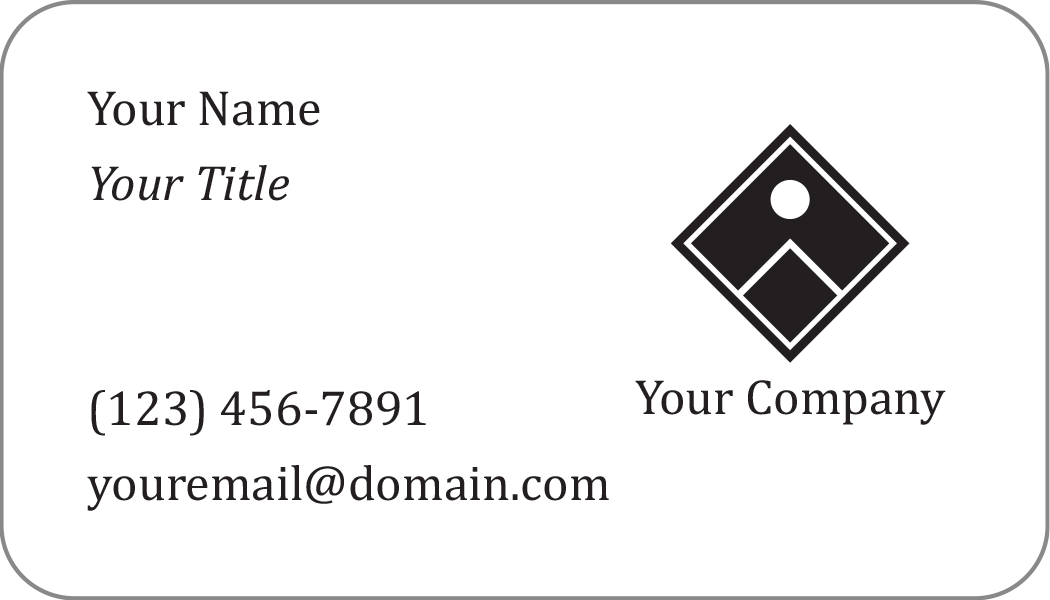 Business Card Sample